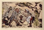 James Ensor Anger oil